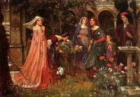 Waterhouse, John William - The Enchanted Garden